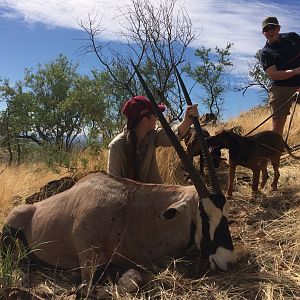 Gemsbok Hunt in Namibia