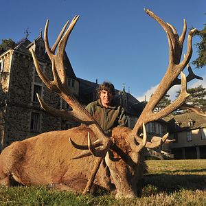 France Hunting Red Stag