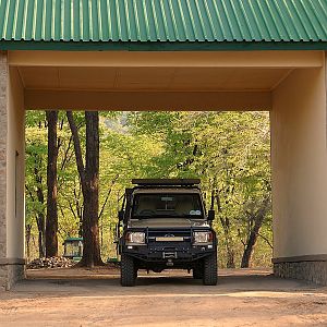 Hunting Vehicle in Zambia