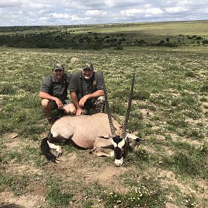 South Africa Hunting Gemsbok