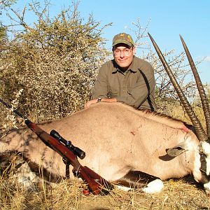 Hunt Gemsbok Namibia