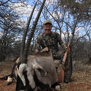 South Africa Hunting Gemsbok