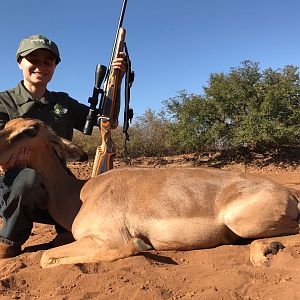 South Africa Hunting Female Impala