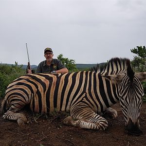 Burchell's Plain Zebra Hunting in South Africa