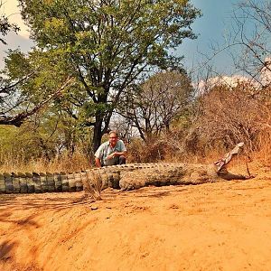 Zambia Hunting Crocodile