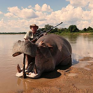 Hunting Hippo Zambia