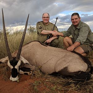 Hunt Gemsbok Namibia