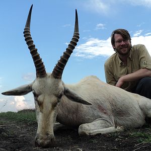 Hunting White Blesbok South Africa