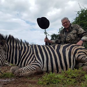 Hunting Burchell's Plain Zebra South Africa