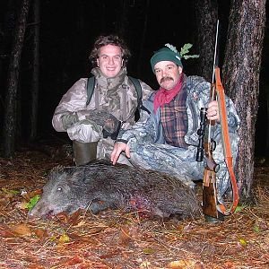 Wild Boar Hunting in France