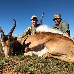 South Africa Hunting Springbok