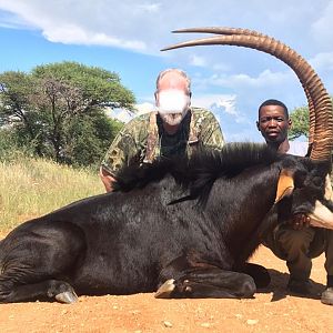 Great 45” Inch Sable Antelope Hunt in South Africa