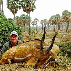 Harnessed Bushbuck Hunt in Benin