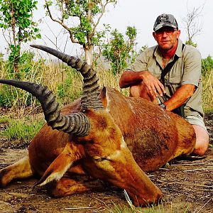 Hunt Western Hartebeest Benin