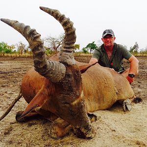 Hunting Western Hartebeest Benin