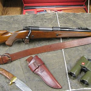 1964 Model 70 Super Grade .458 Win Mag Rifle