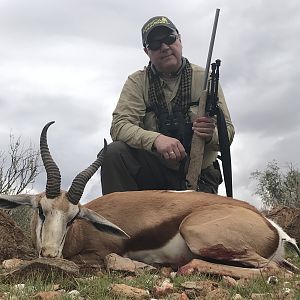 Hunting Springbok in Namibia