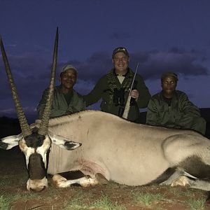 Hunt Gemsbok in Namibia