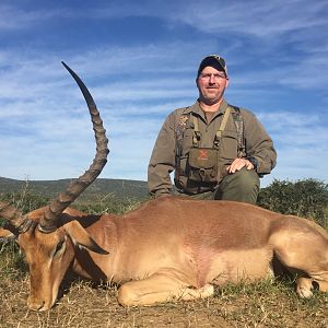 Hunting 25 2/8" Inch Impala in South Africa