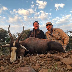 Hunting Blesbok in South Africa