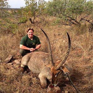 Hunting Waterbuck