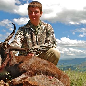 Hunting Black Springbok