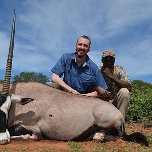 South Africa Hunting Gemsbok