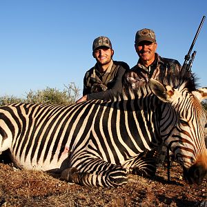 Hartmann's Mountain Zebra Hunt in Namibia