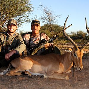 Hunting Impala Namibia