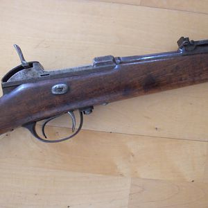 Bavarian Werder M1869 rifle - .43 Mauser