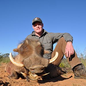 Hunting Warthog in Namibia