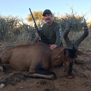 Hunting Red Wildebeest in Namibia