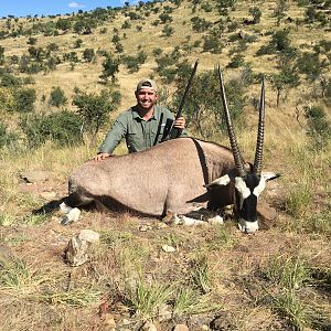 Hunting Gemsbok in Namibia