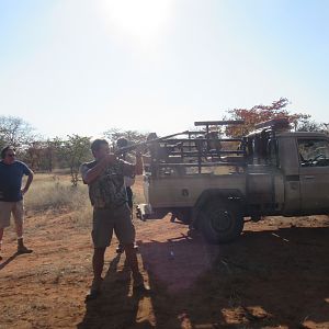 Friendly shooting competition using my Doubles