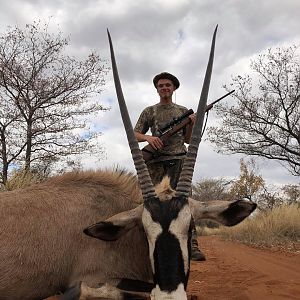 Hunting Gemsbok South Africa