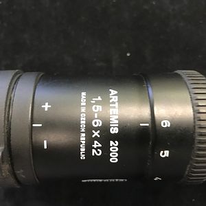 Meopta Artemis scope 30mm tube 1.5-6x42