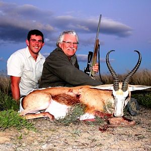 Hunting Springbok