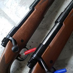 Winchester M70 300 Weatherby Rifle