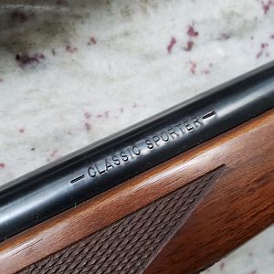 Winchester M70 300 Weatherby Rifle