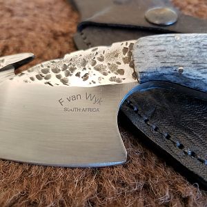 F van Wyk Custom Skinning Knife