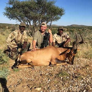 Namibia Hunt Red Hartebeest