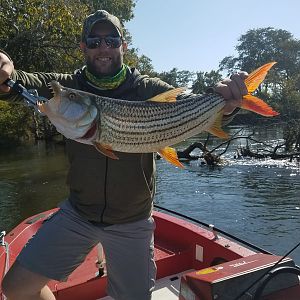 Tigerfish Fishing on the Zambezi Zimbabwe