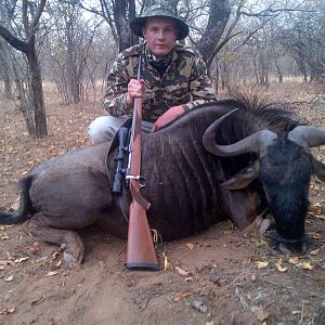 Hunting Blue Wildebeest