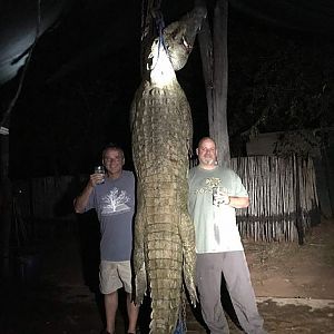 Zimbabwe Hunting Crocodile