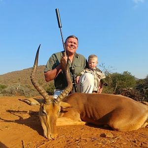 Hunt Impala in South Africa