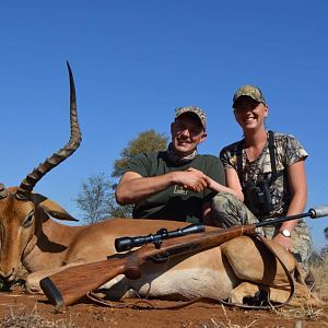 Hunting Impala in South Africa