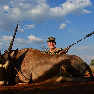 Hunting Gemsbok in South Africa