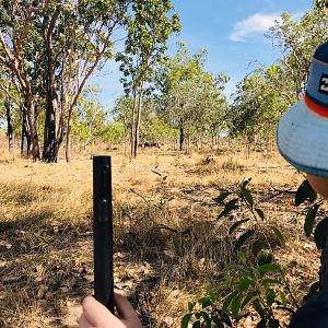 Stalking Asiatic Water Buffalo With My Son