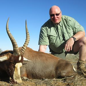 Hunting Blesbok in Namibia