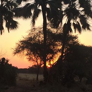 Sunset in Zimbabwe